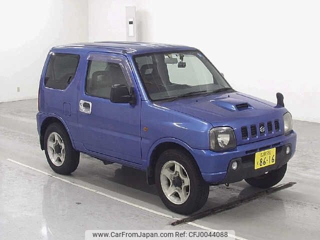 suzuki jimny 1998 -SUZUKI 【広島 582ｸ8616】--Jimny JB23W-100124---SUZUKI 【広島 582ｸ8616】--Jimny JB23W-100124- image 1