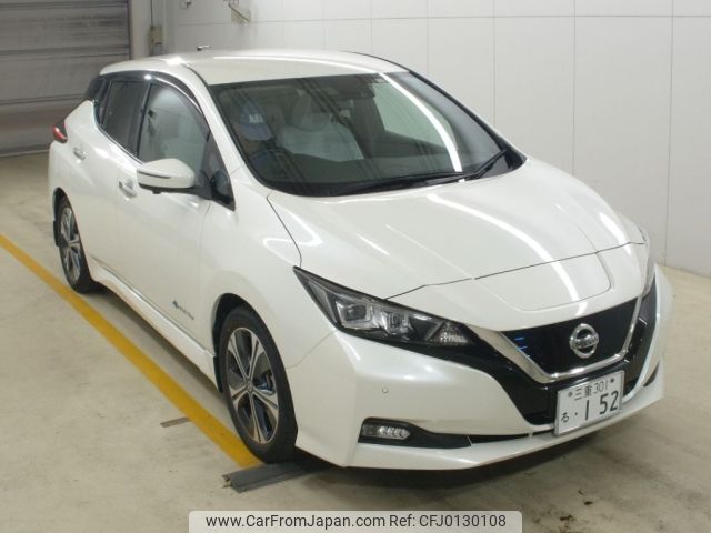 nissan leaf 2020 -NISSAN 【三重 301ﾙ 152】--Leaf ZE1-066683---NISSAN 【三重 301ﾙ 152】--Leaf ZE1-066683- image 1