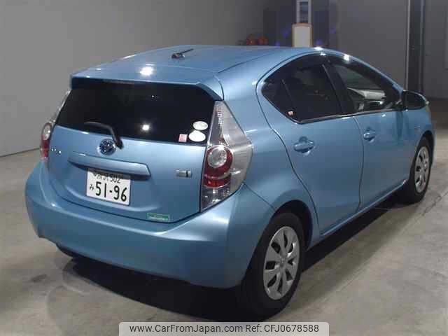 toyota aqua 2012 -TOYOTA 【所沢 502ﾐ5196】--AQUA NHP10--2083083---TOYOTA 【所沢 502ﾐ5196】--AQUA NHP10--2083083- image 2