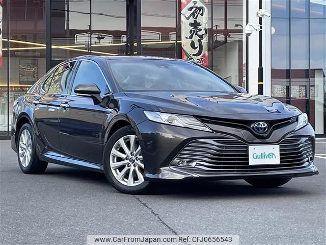 toyota camry 2018 -TOYOTA--Camry DAA-AXVH70--AXVH70-1025579---TOYOTA--Camry DAA-AXVH70--AXVH70-1025579- image 1