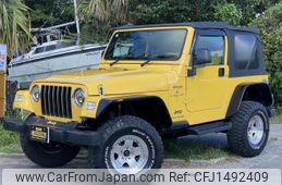 jeep wrangler 2003 CFJ1492409