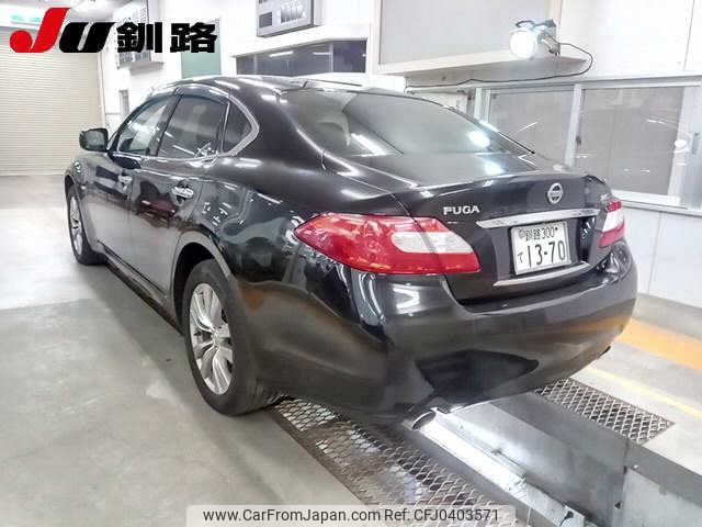 nissan fuga 2014 -NISSAN 【釧路 300ﾃ1370】--Fuga KNY51--400641---NISSAN 【釧路 300ﾃ1370】--Fuga KNY51--400641- image 2