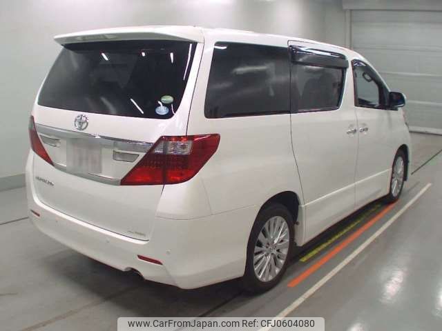 toyota alphard 2012 -TOYOTA 【山形 300ﾎ2491】--Alphard DBA-ANH25W--ANH25-8040622---TOYOTA 【山形 300ﾎ2491】--Alphard DBA-ANH25W--ANH25-8040622- image 2