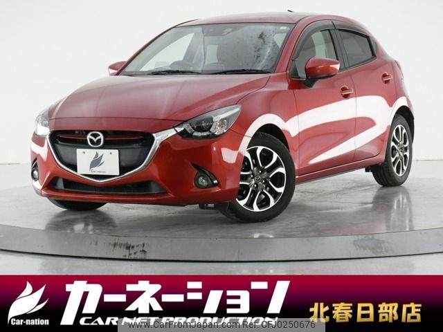 mazda demio 2015 -MAZDA--Demio LDA-DJ5FS--DJ5FS-120736---MAZDA--Demio LDA-DJ5FS--DJ5FS-120736- image 1