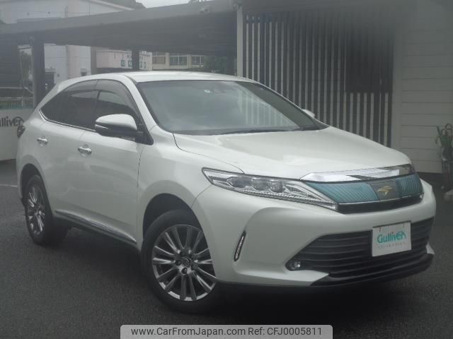 toyota harrier 2017 -TOYOTA--Harrier DBA-ZSU60W--ZSU60-0125852---TOYOTA--Harrier DBA-ZSU60W--ZSU60-0125852- image 1