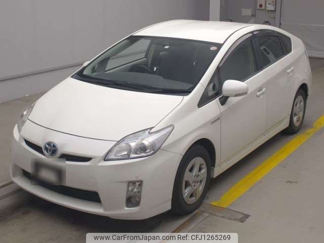 toyota prius 2010 -TOYOTA--Prius DAA-ZVW30--ZVW30-5186138---TOYOTA--Prius DAA-ZVW30--ZVW30-5186138- image 1
