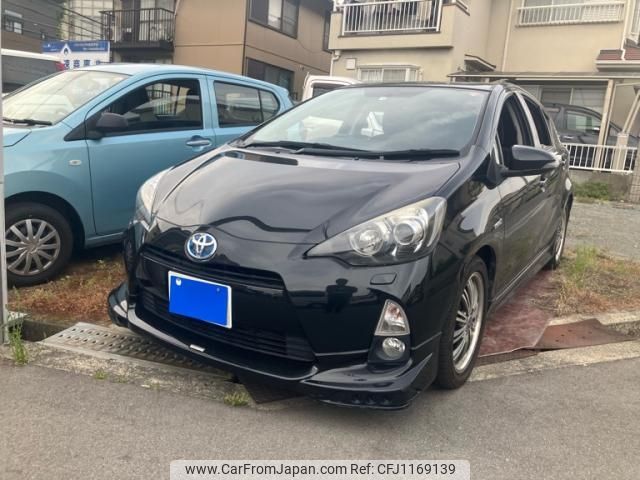 toyota aqua 2012 -TOYOTA--AQUA DAA-NHP10--NHP10-6050936---TOYOTA--AQUA DAA-NHP10--NHP10-6050936- image 1