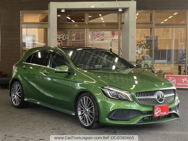 mercedes-benz a-class 2017 -MERCEDES-BENZ--Benz A Class DBA-176042--WDD1760422J659762---MERCEDES-BENZ--Benz A Class DBA-176042--WDD1760422J659762- image 2