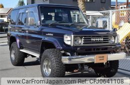 toyota landcruiser-70 1993 quick_quick_U-HZJ77HV_HZJ770004041