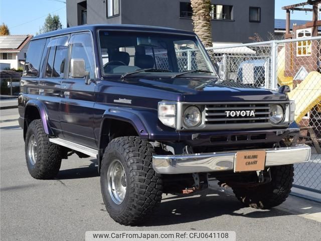 おしゅうページ 1993 Toyota Land Cruiser 70 U-HZJ77HV 4WD - Car Price $17,648