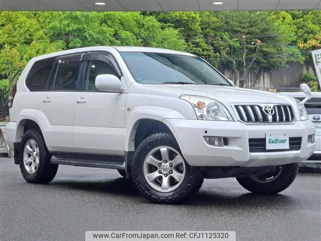 toyota land-cruiser-prado 2003 -TOYOTA--Land Cruiser Prado TA-VZJ121W--VZJ121-0007187---TOYOTA--Land Cruiser Prado TA-VZJ121W--VZJ121-0007187- image 1