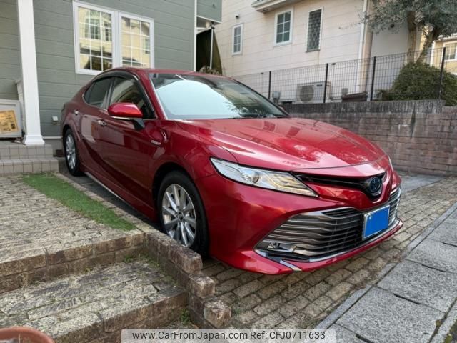 toyota camry 2018 -TOYOTA--Camry DAA-AXVH70--AXVH70-1026214---TOYOTA--Camry DAA-AXVH70--AXVH70-1026214- image 1