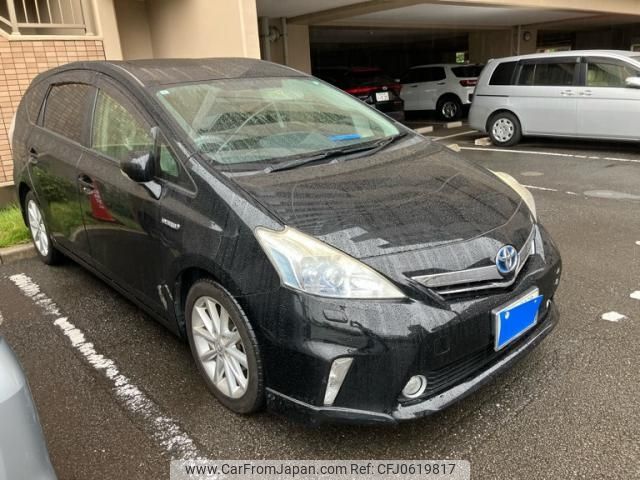 toyota prius-α 2013 -TOYOTA--Prius α DAA-ZVW40W--ZVW40-3075586---TOYOTA--Prius α DAA-ZVW40W--ZVW40-3075586- image 1