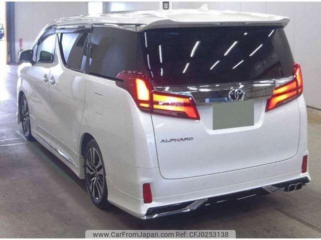 toyota alphard 2021 -TOYOTA 【柏 344ﾅ 111】--Alphard 3BA-AGH30W--AGH30-0390646---TOYOTA 【柏 344ﾅ 111】--Alphard 3BA-AGH30W--AGH30-0390646- image 2