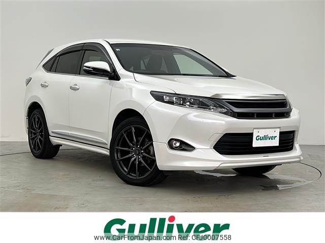 toyota harrier 2016 -TOYOTA--Harrier DBA-ZSU65W--ZSU65-0020757---TOYOTA--Harrier DBA-ZSU65W--ZSU65-0020757- image 1