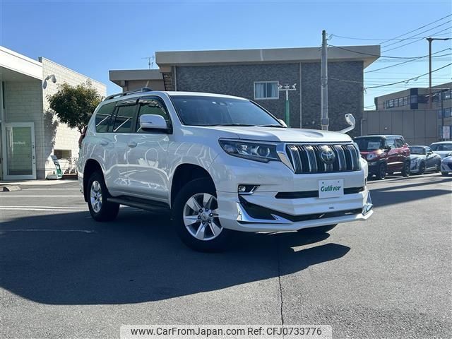 toyota land-cruiser-prado 2019 -TOYOTA--Land Cruiser Prado CBA-TRJ150W--TRJ150-0107282---TOYOTA--Land Cruiser Prado CBA-TRJ150W--TRJ150-0107282- image 1