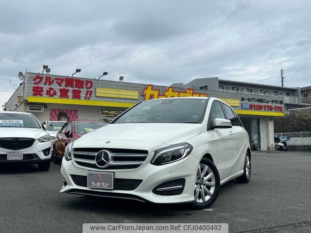 mercedes-benz b-class 2017 -MERCEDES-BENZ--Benz B Class DBA-246242--WDD2462422J448724---MERCEDES-BENZ--Benz B Class DBA-246242--WDD2462422J448724- image 1