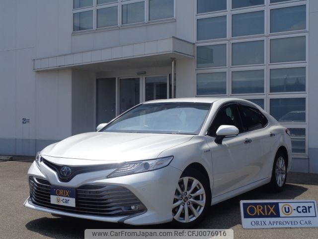 toyota camry 2018 -TOYOTA--Camry DAA-AXVH70--AXVH70-1028437---TOYOTA--Camry DAA-AXVH70--AXVH70-1028437- image 1