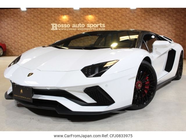 lamborghini lamborghini-aventador 2017 -LAMBORGHINI--Lamborghini Aventador ABA-47L539--ZHWEG4ZD2HLA06465---LAMBORGHINI--Lamborghini Aventador ABA-47L539--ZHWEG4ZD2HLA06465- image 1