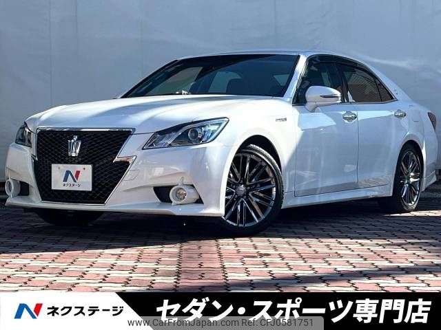 toyota crown 2013 -TOYOTA--Crown DAA-AWS210--AWS210-6025336---TOYOTA--Crown DAA-AWS210--AWS210-6025336- image 1