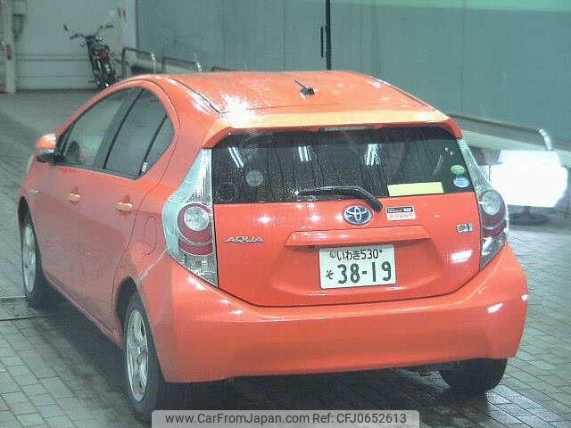 toyota aqua 2012 -TOYOTA 【いわき 530ｿ3819】--AQUA NHP10-2077560---TOYOTA 【いわき 530ｿ3819】--AQUA NHP10-2077560- image 2