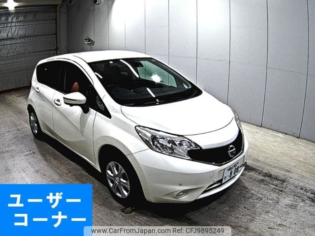 nissan note 2016 -NISSAN 【岡山 502ひ】--Note E12-410625---NISSAN 【岡山 502ひ】--Note E12-410625- image 1