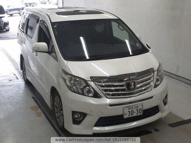 toyota alphard 2014 -TOYOTA 【所沢 336ﾋ3030】--Alphard ANH20W-8324246---TOYOTA 【所沢 336ﾋ3030】--Alphard ANH20W-8324246- image 1