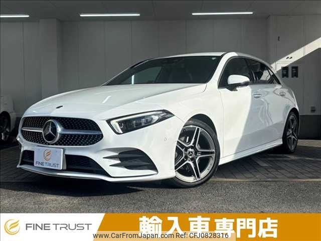 mercedes-benz a-class 2019 -MERCEDES-BENZ--Benz A Class 3DA-177012--WDD1770122J082163---MERCEDES-BENZ--Benz A Class 3DA-177012--WDD1770122J082163- image 1