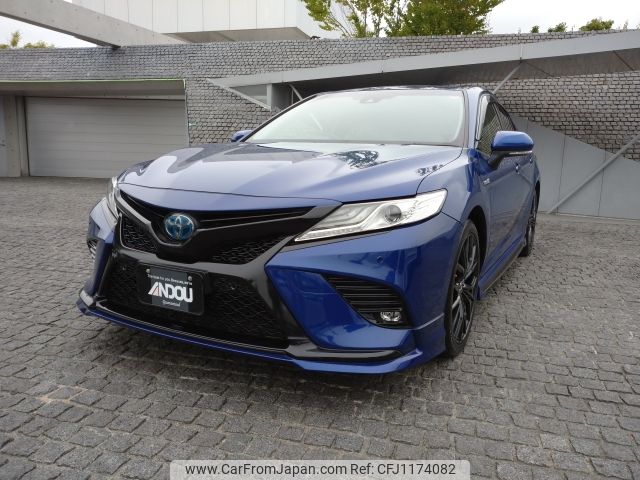 toyota camry 2019 -TOYOTA--Camry DAA-AXVH70--AXVH70-1042376---TOYOTA--Camry DAA-AXVH70--AXVH70-1042376- image 1