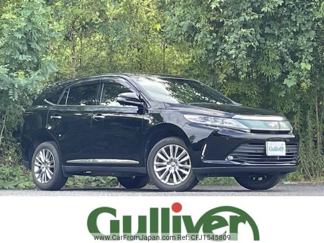toyota harrier 2018 CFJ1545809 image 1