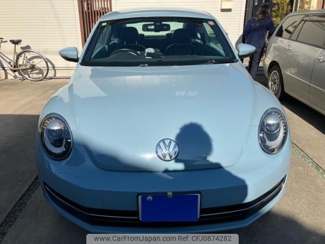 volkswagen the-beetle 2013 -VOLKSWAGEN--VW The Beetle DBA-16CBZ--WVWZZZ16ZEM608149---VOLKSWAGEN--VW The Beetle DBA-16CBZ--WVWZZZ16ZEM608149- image 1