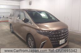 toyota alphard 2025 CFJ1695342