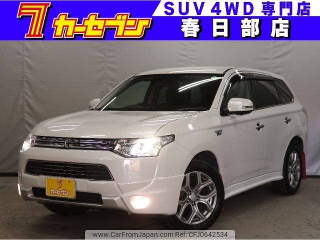 mitsubishi outlander-phev 2013 -MITSUBISHI--Outlander PHEV DLA-GG2W--GG2W-0001061---MITSUBISHI--Outlander PHEV DLA-GG2W--GG2W-0001061- image 1