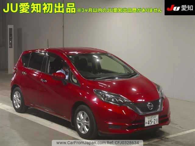 nissan note 2018 -NISSAN 【名古屋 508ﾈ4521】--Note E12--603126---NISSAN 【名古屋 508ﾈ4521】--Note E12--603126- image 1