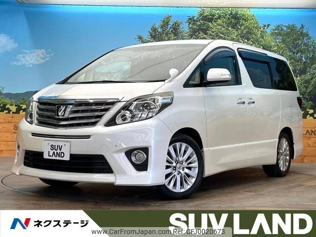 toyota alphard 2012 -TOYOTA--Alphard DBA-ANH20W--ANH20-8252504---TOYOTA--Alphard DBA-ANH20W--ANH20-8252504- image 1