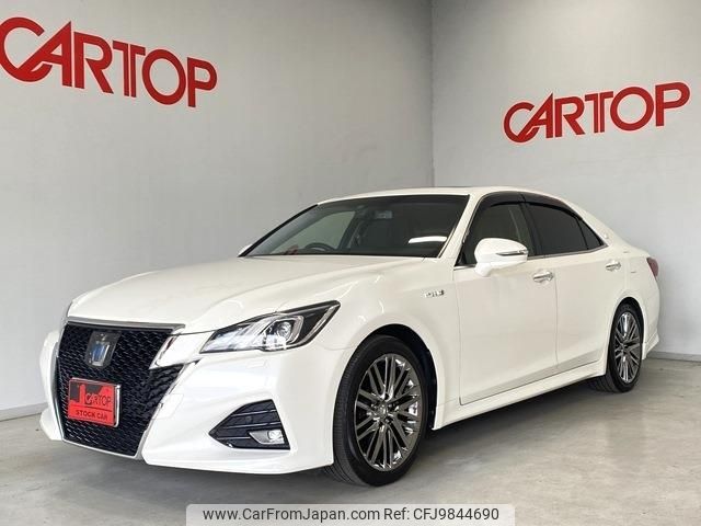 toyota crown 2015 -TOYOTA--Crown DAA-AWS210--AWS210-6098167---TOYOTA--Crown DAA-AWS210--AWS210-6098167- image 1