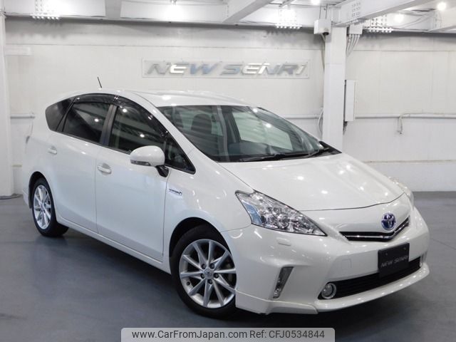 toyota prius-α 2014 -TOYOTA--Prius α DAA-ZVW41W--ZVW41-3344867---TOYOTA--Prius α DAA-ZVW41W--ZVW41-3344867- image 1