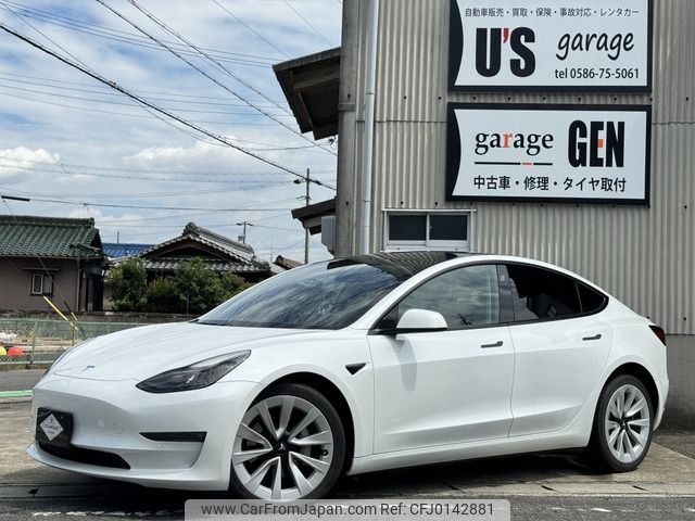 tesla-motors model-3 2021 -TESLA--ﾃｽﾗﾓﾃﾞﾙ3 ZAA-3L23--LRW3F7EB7MC247564---TESLA--ﾃｽﾗﾓﾃﾞﾙ3 ZAA-3L23--LRW3F7EB7MC247564- image 1