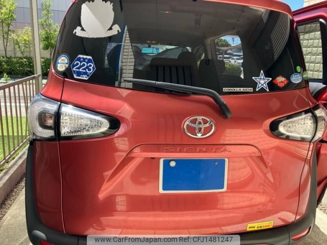toyota sienta 2016 -TOYOTA--Sienta DBA-NSP170G--NSP170-7062667---TOYOTA--Sienta DBA-NSP170G--NSP170-7062667- image 2