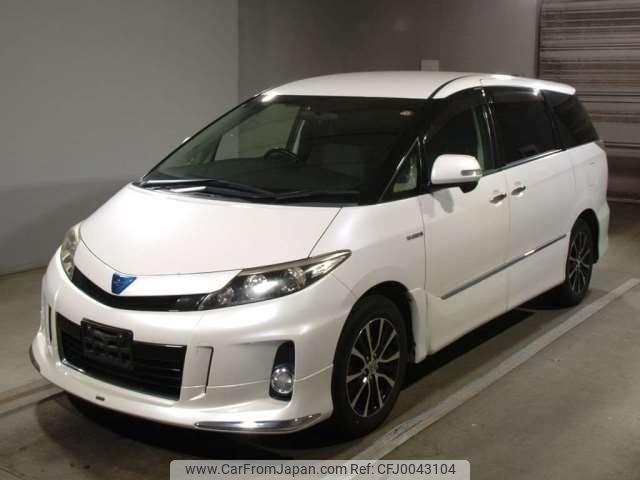 toyota estima-hybrid 2012 -TOYOTA--Estima Hybrid DAA-AHR20W--AHR20-7067928---TOYOTA--Estima Hybrid DAA-AHR20W--AHR20-7067928- image 1