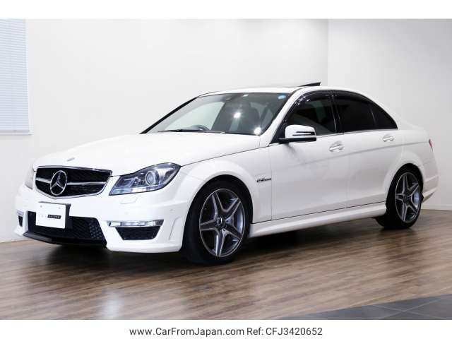 mercedes-benz c-class 2011 -ＡＭＧ--ＡＭＧ　Ｃクラス　セダン CBA-204077--WDD2040772A617956---ＡＭＧ--ＡＭＧ　Ｃクラス　セダン CBA-204077--WDD2040772A617956- image 1