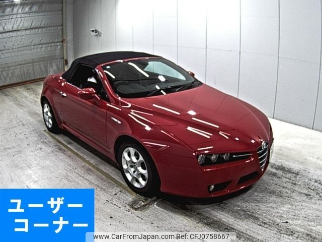 alfa-romeo spider 2008 -ALFA ROMEO 【岡山 356た2002】--Alfa Romeo Spider 93922S-ZAR93900005014687---ALFA ROMEO 【岡山 356た2002】--Alfa Romeo Spider 93922S-ZAR93900005014687- image 1