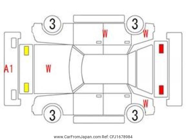 toyota vellfire 2014 CFJ1678984 image 2
