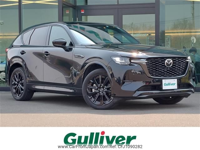 mazda mazda-others 2022 -MAZDA--CX-60 3CA-KH3R3P--KH3R3P-102290---MAZDA--CX-60 3CA-KH3R3P--KH3R3P-102290- image 1