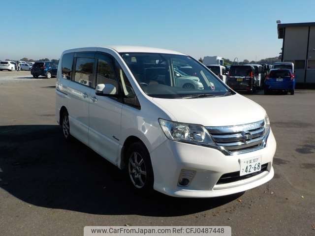 nissan serena 2012 -NISSAN 【野田 500】--Serena DAA-HFC26--HFC26-121072---NISSAN 【野田 500】--Serena DAA-HFC26--HFC26-121072- image 1