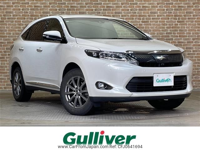 toyota harrier 2016 -TOYOTA--Harrier DBA-ZSU65W--ZSU65-0021492---TOYOTA--Harrier DBA-ZSU65W--ZSU65-0021492- image 1