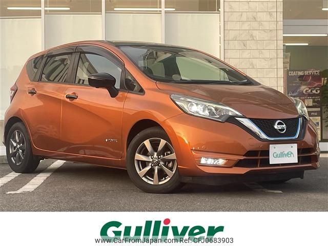 nissan note 2018 -NISSAN--Note DAA-HE12--HE12-145587---NISSAN--Note DAA-HE12--HE12-145587- image 1