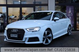 audi a3 2018 -AUDI--Audi A3 DBA-8VCXSL--WAUZZZ8V0J1054201---AUDI--Audi A3 DBA-8VCXSL--WAUZZZ8V0J1054201-