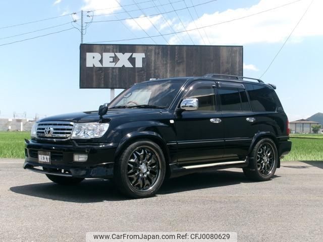 2001 Toyota Land Cruiser 100 GF-UZJ100W 4WD - Car Price $14,525