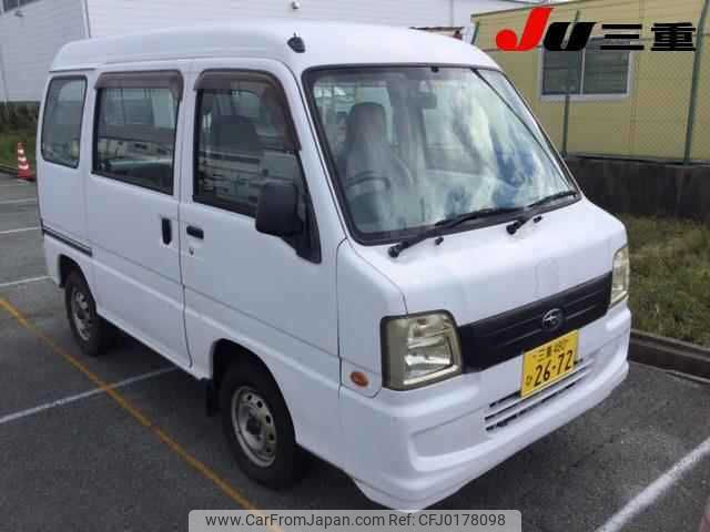 subaru sambar-van 2007 -SUBARU 【三重 480ﾋ2672】--Samber Van TV2-102502---SUBARU 【三重 480ﾋ2672】--Samber Van TV2-102502- image 1